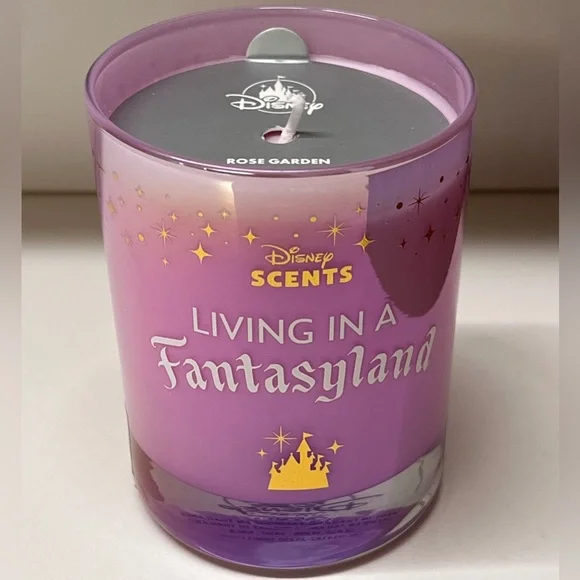 NEW FROM THE DISNEY PARKS HOME COLLECTION LIVING IN A FANTASYLAND 10oz CANDLE 🕯️ - Picture 5 of 8